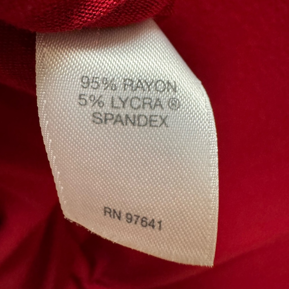 J. Jill Wearever Collection 2X Dress, Red - Picture 5 of 6